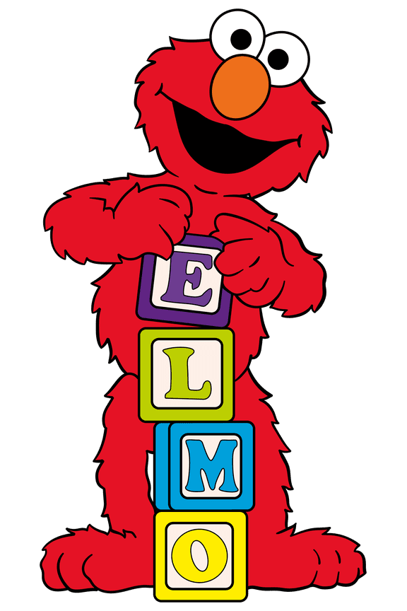 Sesame Street Adhesive Wall Decal