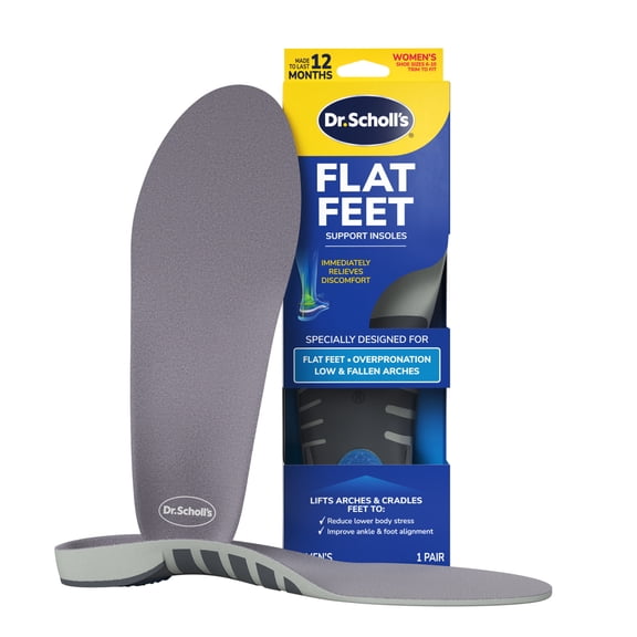 Dr. Scholl's Flat Feet Insoles, Women, - 1 Pair