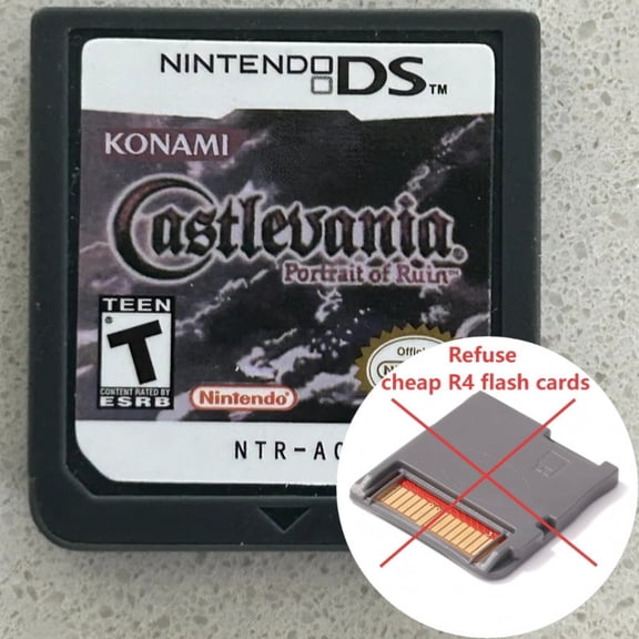 DS Game Cartridge Castlevania Portrait Of Ruin US Version (Not R4 Flashcard) DS Games for NDS 3DS DSI DS