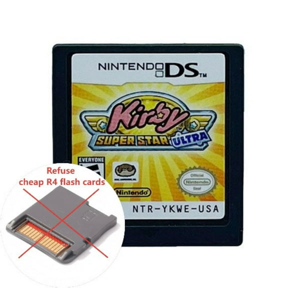 DS Game Cartridge Kirby Super Star Ultra US Version (Not R4 Flashcard) DS Games for NDS 3DS DSI DS