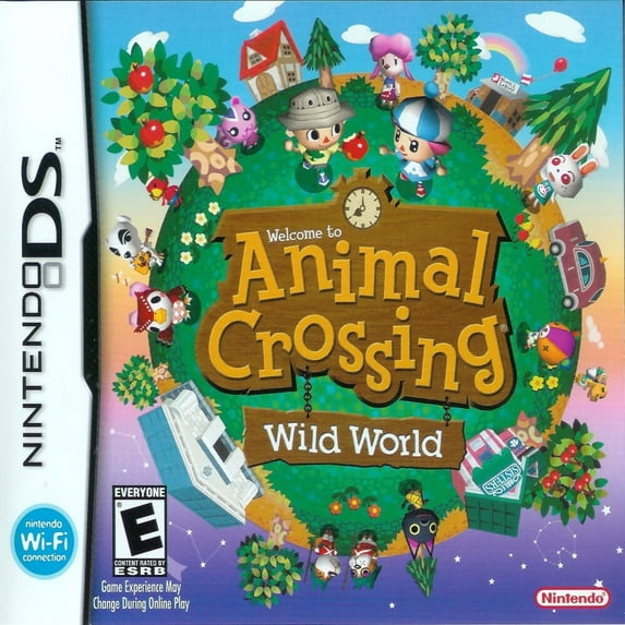 DS Game Cartridges Animal Crossing: Wild World US Version, DS Game Card for NDS 3DS DSI DS