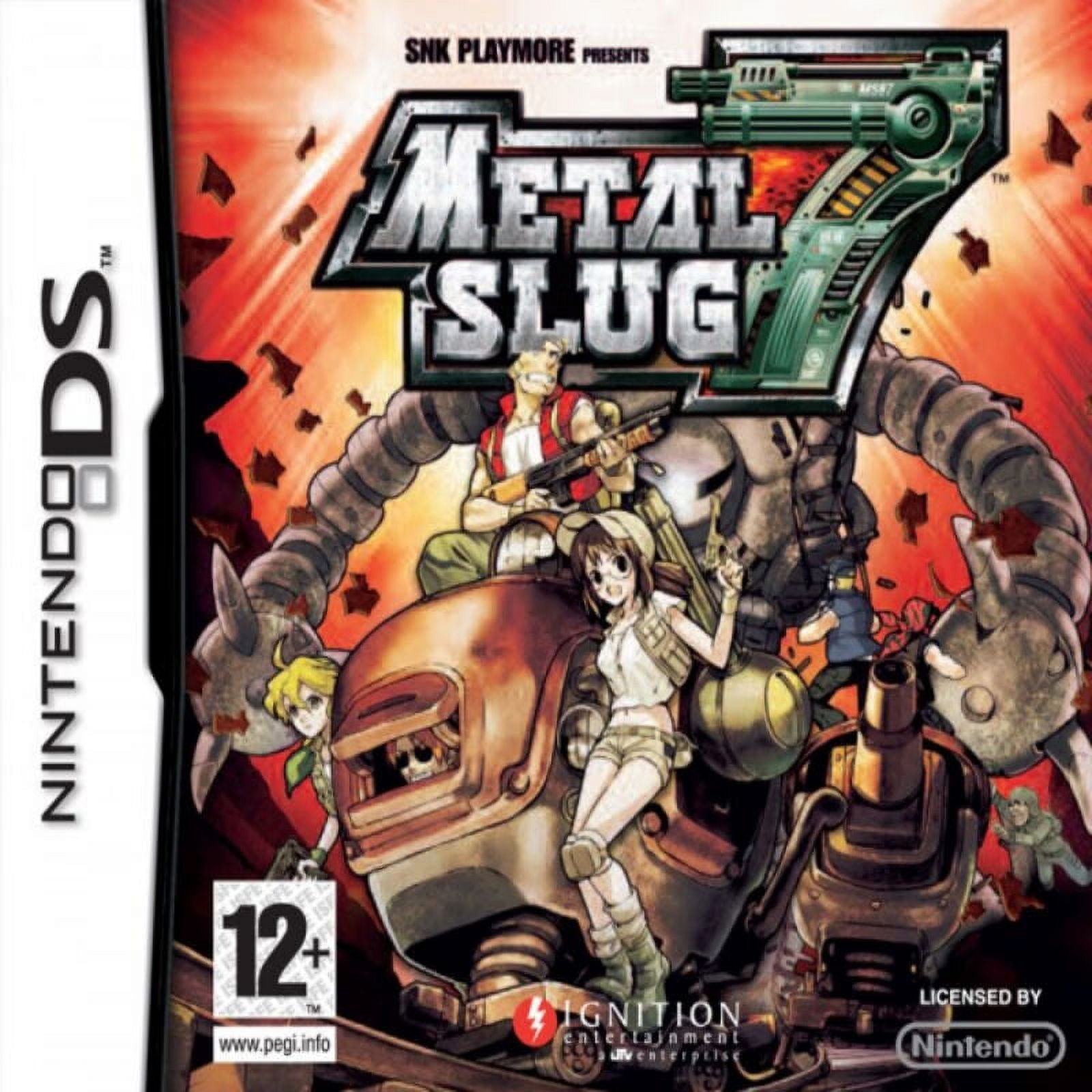 DS Game Cartridges Metal Slug 7 US Version DS Game Card for NDS 3DS DSI DS