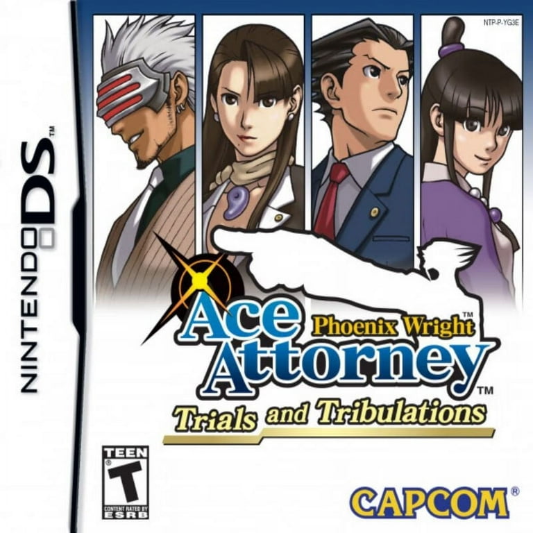 DS Game Cartridges Phoenix Wright: Ace Attorney Trials and