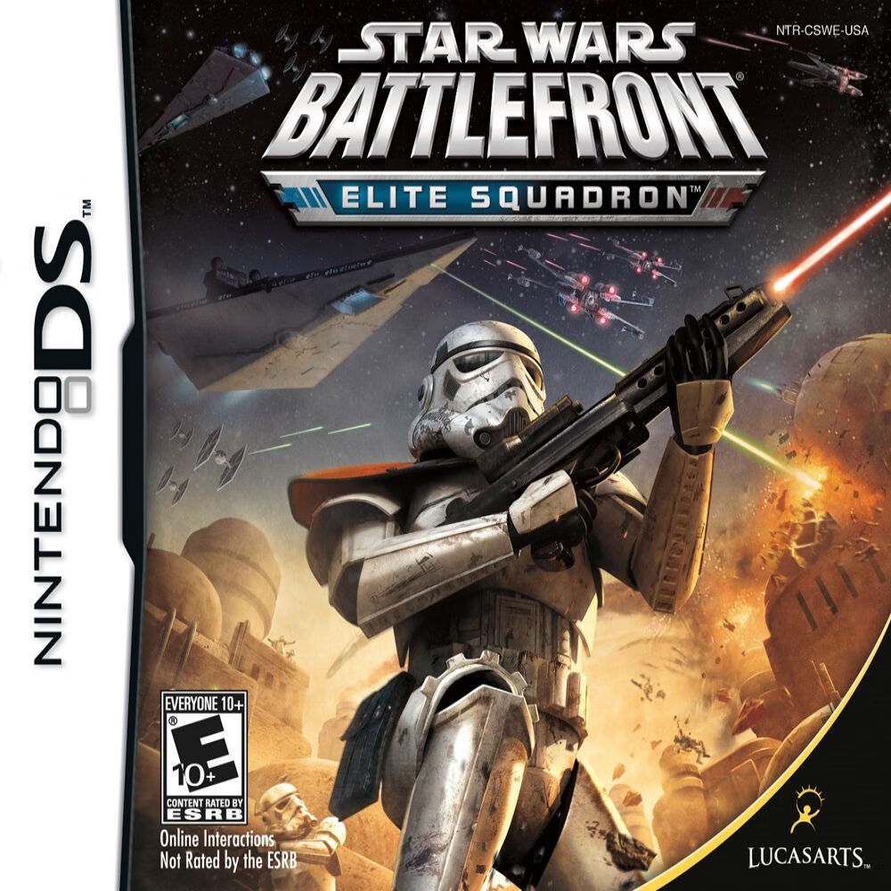 DS Game Cartridges Star Wars Battlefront Elite Squadron US Version DS Game Card for NDS 3DS DSI DS Walmart