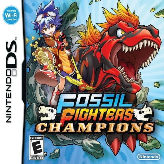 DS Game Fossil Fighters: Champions NDS Game Cartridge Card (US Version)