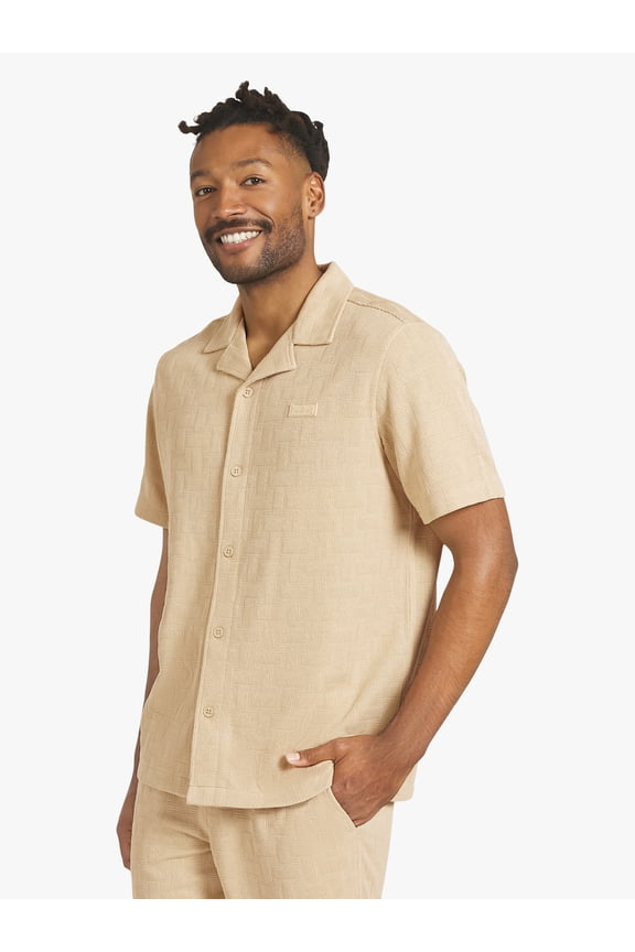 by Snoop Dogg All-Gender Men's and Women's Jacquard Knit Shirt, Sizes XS - 3XL