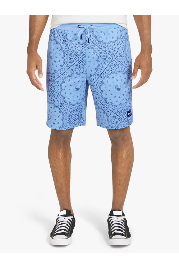 by Snoop Dogg All-Gender Men's and Women's Bandana Print Mesh Shorts, Sizes 4XL - 5XL