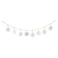 thumbnail image 1 of DS Metal Snowflake Garland - Set of 4, 1 of 1