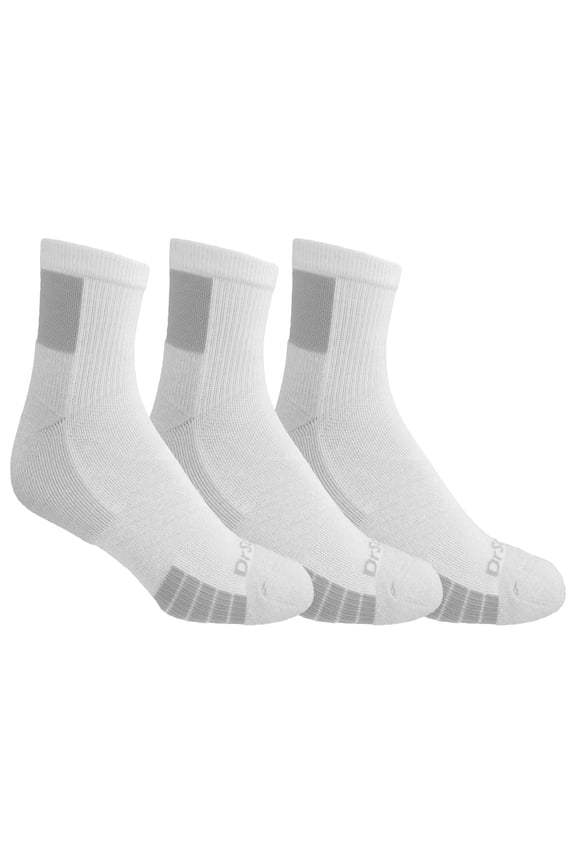 Dr. Scholls Men's Big & Tall Ankle Plantar Fascia Socks, 3-Pack