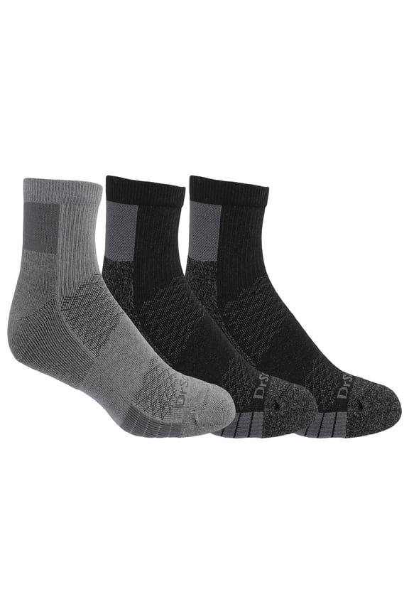 Men's Ankle Socks, 3-Pack, For Plantar Fascia Support