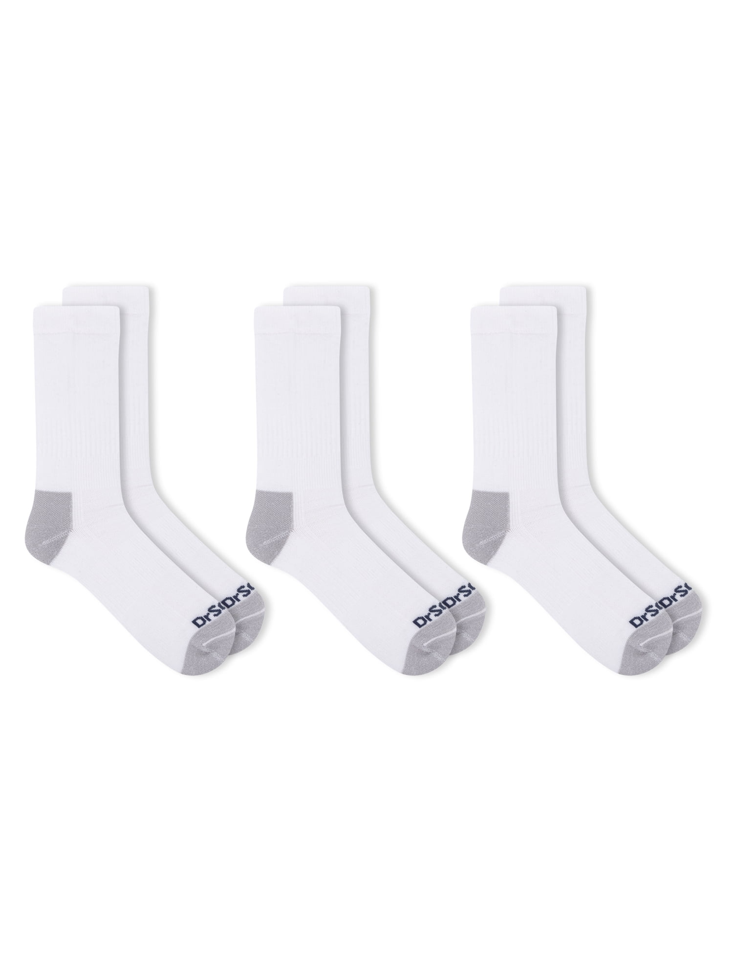 Dr Scholl's Work Compression Crew Socks, 3-Pack