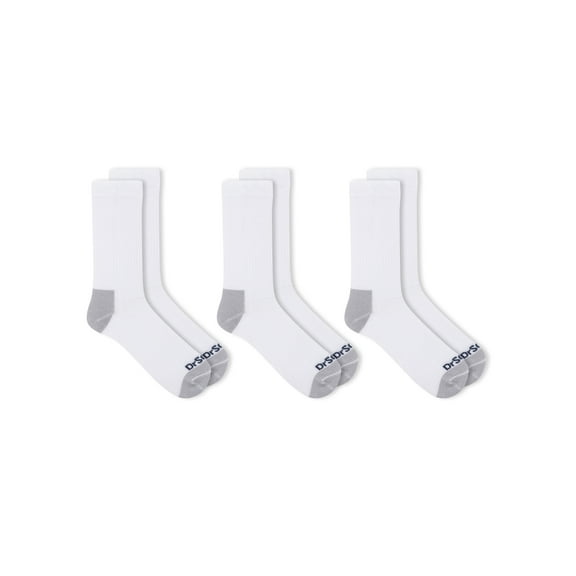 Dr Scholl's Work Compression Crew Socks, 3-Pack