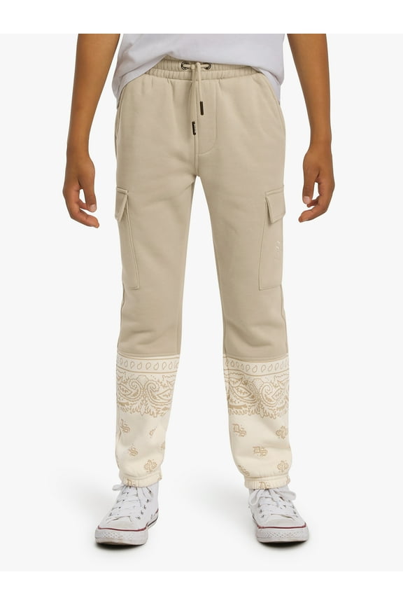 Dogg Supply by Snoop Dogg Boys Bandana Cargo Joggers, Sizes 4-18