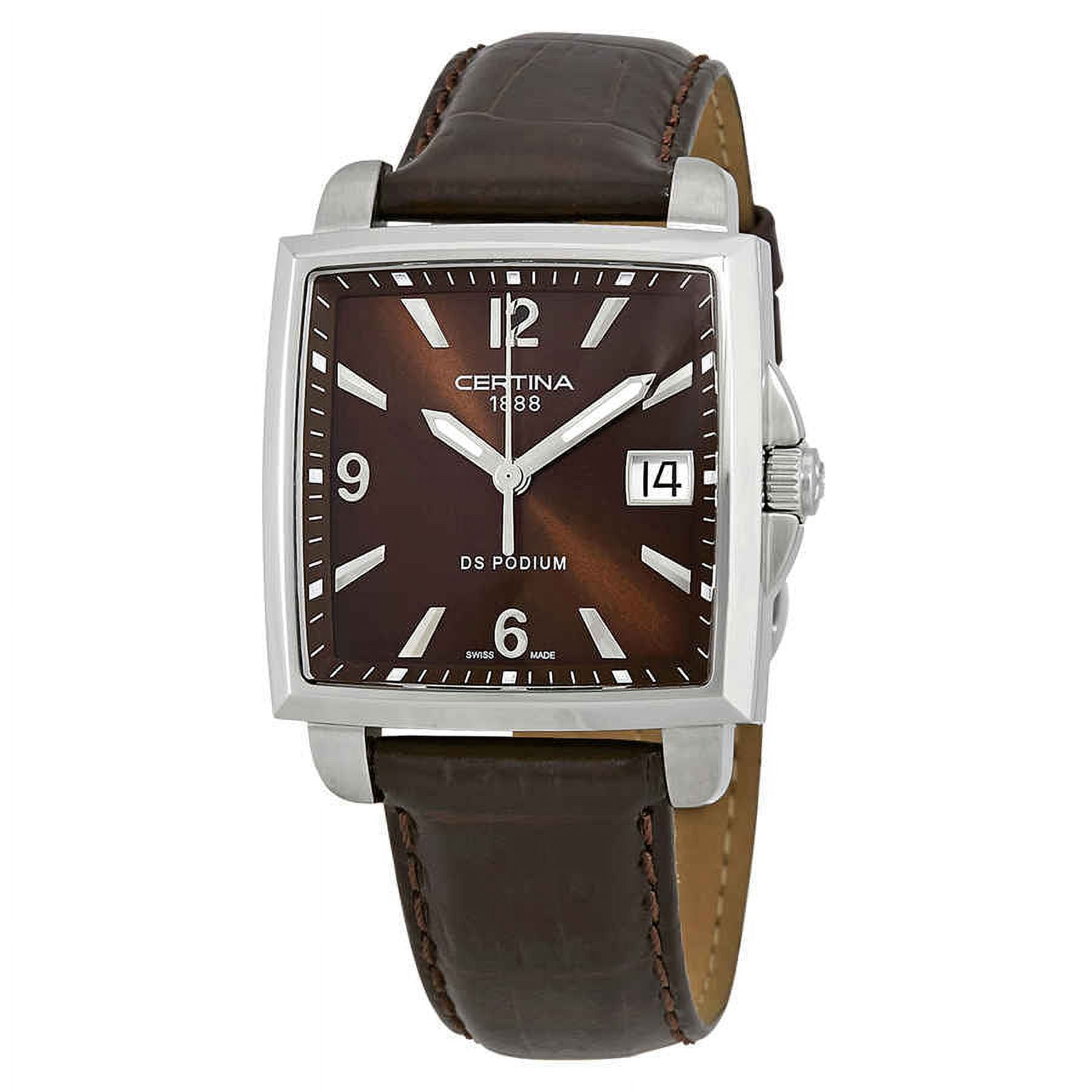 DS Podium Square Brown Dial Ladies Watch Bahrain Ubuy