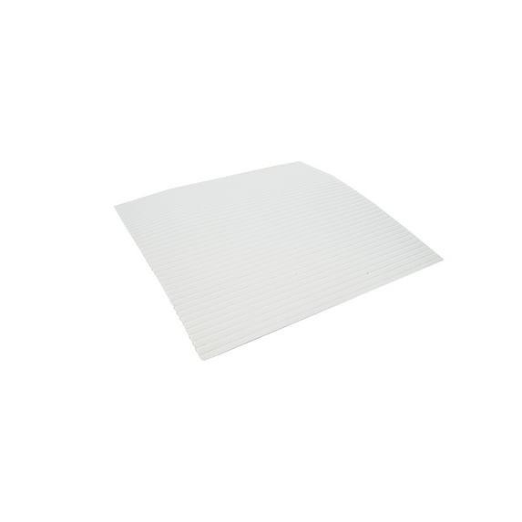 DS Smith Plastics Pizza Pad, 10x10" Single Face, Corrugated White | 200 Per Case
