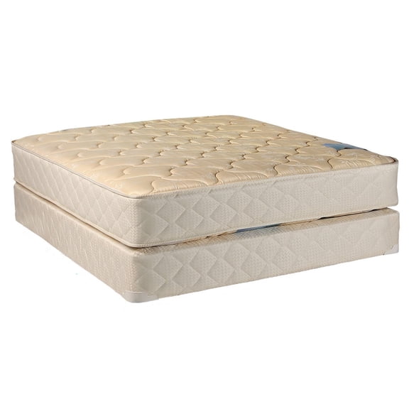 DS USA Chiro Premier (Beige Color) Mattress and Box Spring Set - Orthopedic, Fully Assembled, Good for your back, Superior Quality, Long Lasting and 2 Sided By Dream Solutions USA (Queen 60"x80"x9")