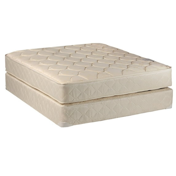 DS USA Comfort Classic Gentle Firm One-Sided Mattress and Box Spring Set - Orthopedic, Fully Assembled, Long Lasting Comfort by Dream Solutions USA (Full XL 54"x80"x9")