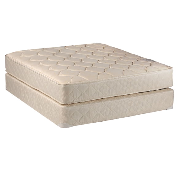 DS USA Comfort Classic Gentle Firm One-Sided Mattress and Box Spring Set - Orthopedic, Fully Assembled, Long Lasting Comfort by Dream Solutions USA (Full XL 54"x80"x9")
