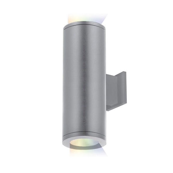 DS-WD05-FS-CC-GH-WAC Lighting-Tube Architectural-31W 33 degree 2 LED Color Changing Up/Down Flood Beam Wall Mount in Contemporary Style-4.88 Inches