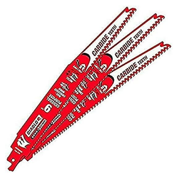 DS0909CGP3 9" Carbide General Purpose Reciprocating Blade (3 Pack)