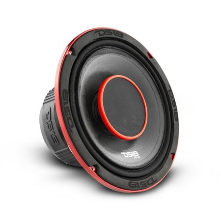 DS18 6.5" Mid Range Speaker Hybrid with Built In Driver 4 Ohm 450W PRO-HY6.4B