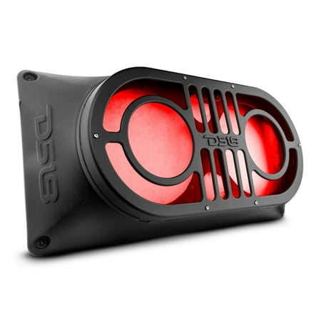DS18 Jeep Wrangler JK JKU JL 2007-2019 Tailgate Speaker Enclosure RGB JMID