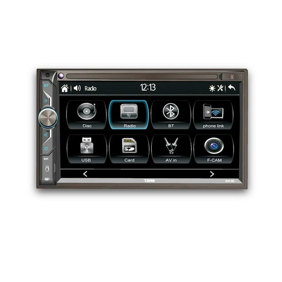 DS18 DDX69ML 6.9" Touchscreen Double-DIN Head Unit with Bluetooth, UBS and Mirror Link