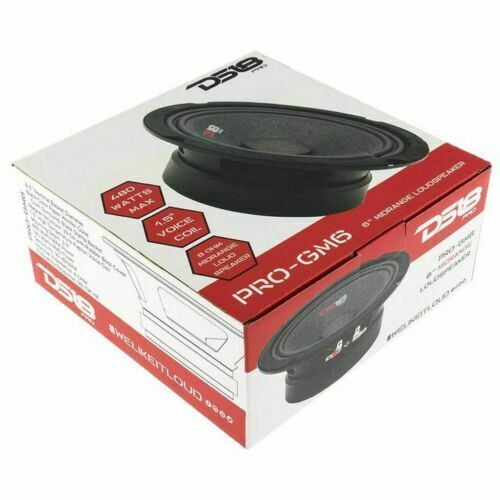 DS18 DS18-PRO-GM6 Pro GM 6.5" 480W 8 Ohm Mid Range Car/Truck Door Loudspeaker