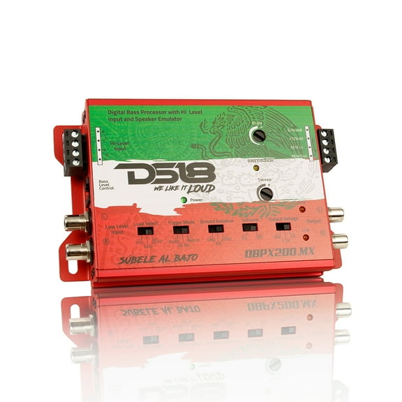 DS18 DBPX200.MX Digital Bass Processor Hi-Low Signal Converter Speaker Emulator