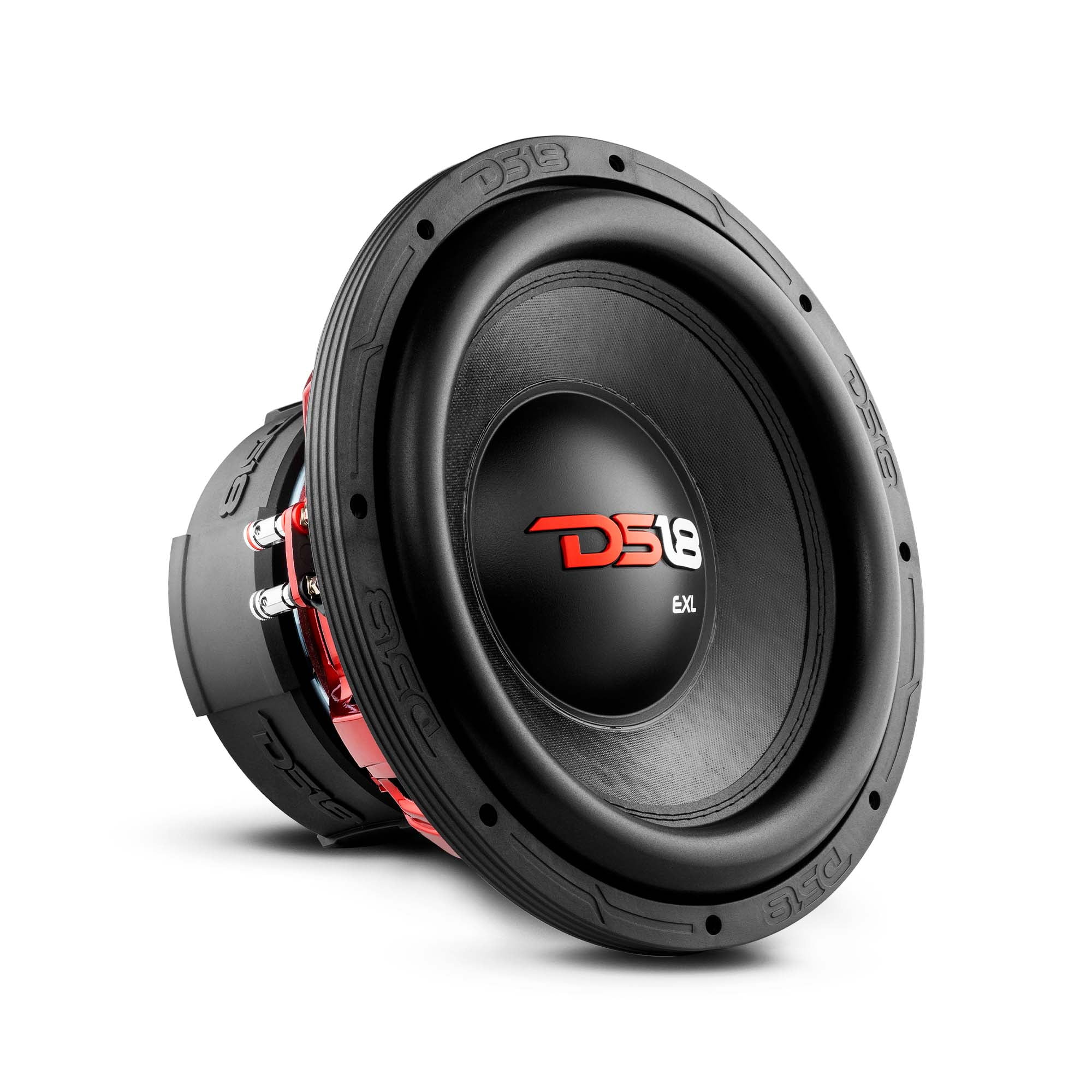 DS18 8-Inch Car Subwoofer – 1200W Max, Dual 2-Ohm, For Pro Audio Systems