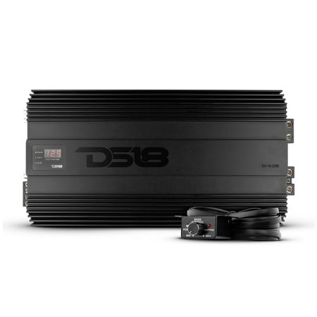 DS18 Hooligan 1 Channel Monoblock 8000W Amplifier Voltmeter Clip Indicator H-KO8