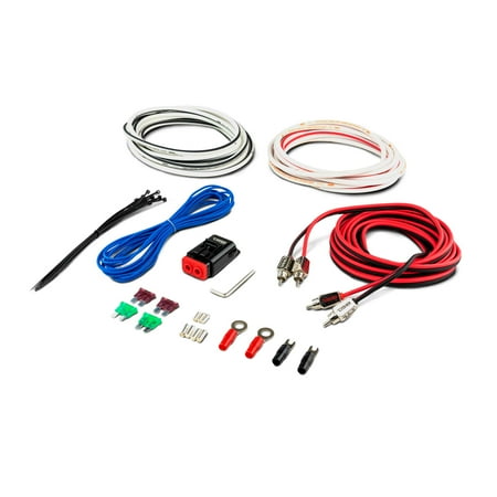 DS18 Marine Grade 8 Gauge Installation Wiring Kit OFC Tinned Copper MOFCKIT8
