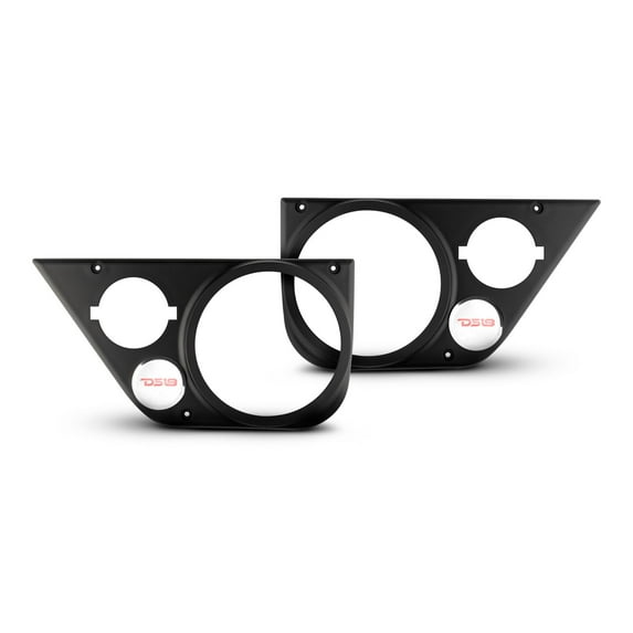 DS18 JK-BD-LR Back Door Panels 1 X 6.5" + 1 Tweeter, Right And Left for JKU Jeeps(Speakers Not Included)