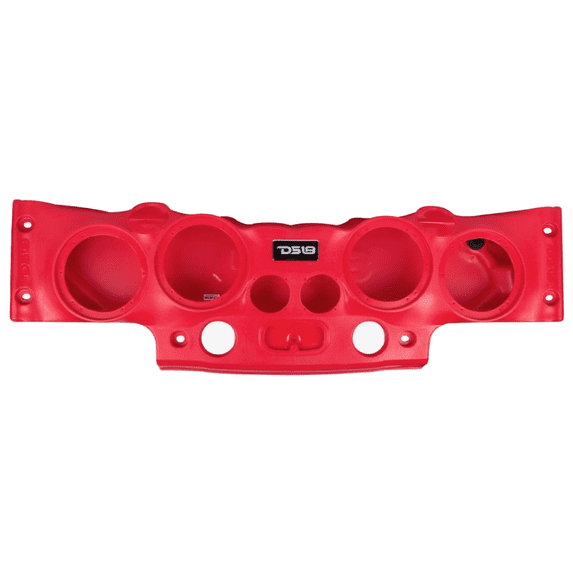 DS18 JK-SBAR/RD Red Jeep Wrangler JK/JKU Car Stereo Overhead Sound Bar System