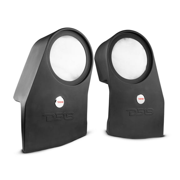 DS18 JLU Exclusive 10" Sealed Wheel Well Subwoofer Left/Right Enclosure JL-SUB10