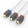 thumbnail image 1 of DS18 Marine Tinned OFC RCA Cable - 2 Female to 1 Male [MOFCR-2F1M], 1 of 6