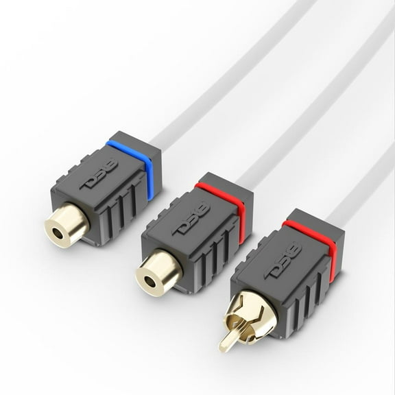 DS18 Marine Tinned OFC RCA Cable - 2 Female to 1 Male [MOFCR-2F1M]