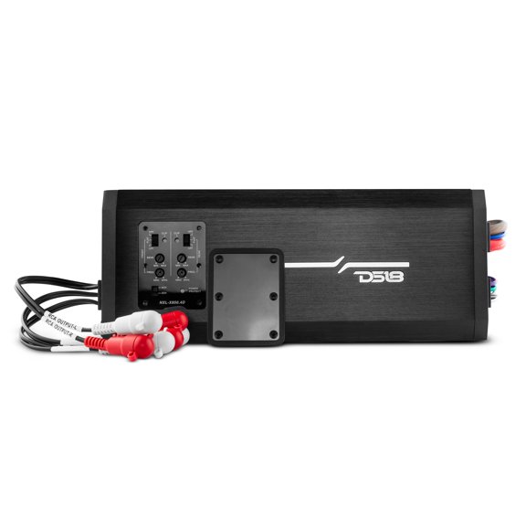 DS18 NXL-X850.4D 4-Channel 2400W Peak Class-D Full-Range IP67 Marine Amplifier