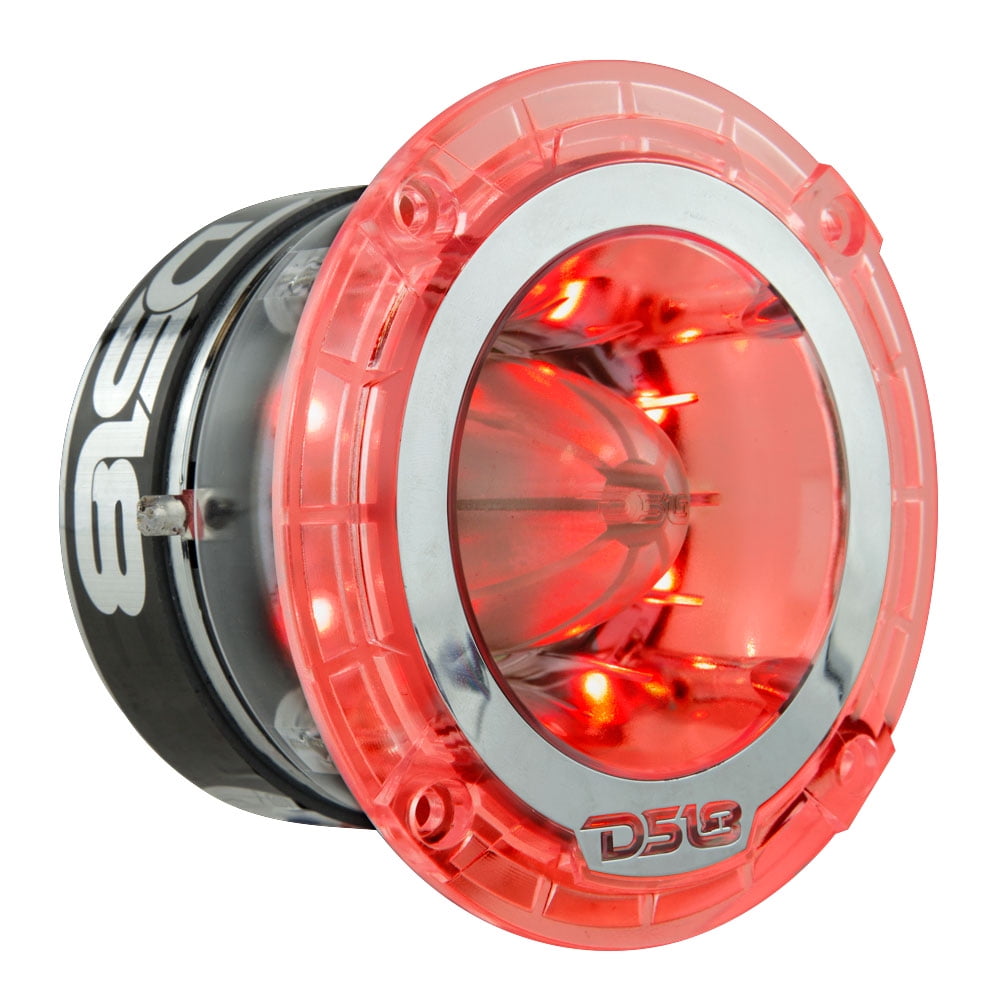 DS18 PRO-TW4L 1.75" Titanium Super Bullet Tweeter 600 Watts w/ Built in LEDs