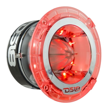 DS18 PRO 1.75" RGB LED Super Bullet Tweeter, 600 Watts, Car Speakers