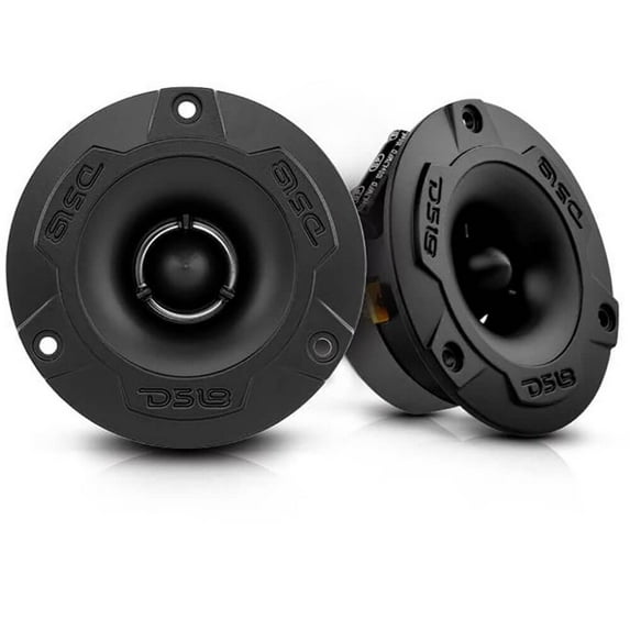 DS18 PRO-TWX1 1" 240W Max 4 Ohm Car Audio Aluminum Super Bullet Tweeter - Silver