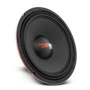 DS18 PRO-X10.4M 10" 600W Max 4-Ohm Car Audio Mid-Range Loudspeaker Single