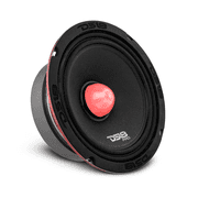 DS18 PRO-X6.4BMRGB 6.5" 500W Max 4-Ohm Car Mid-Range Speakers w/ RGB LED Lights