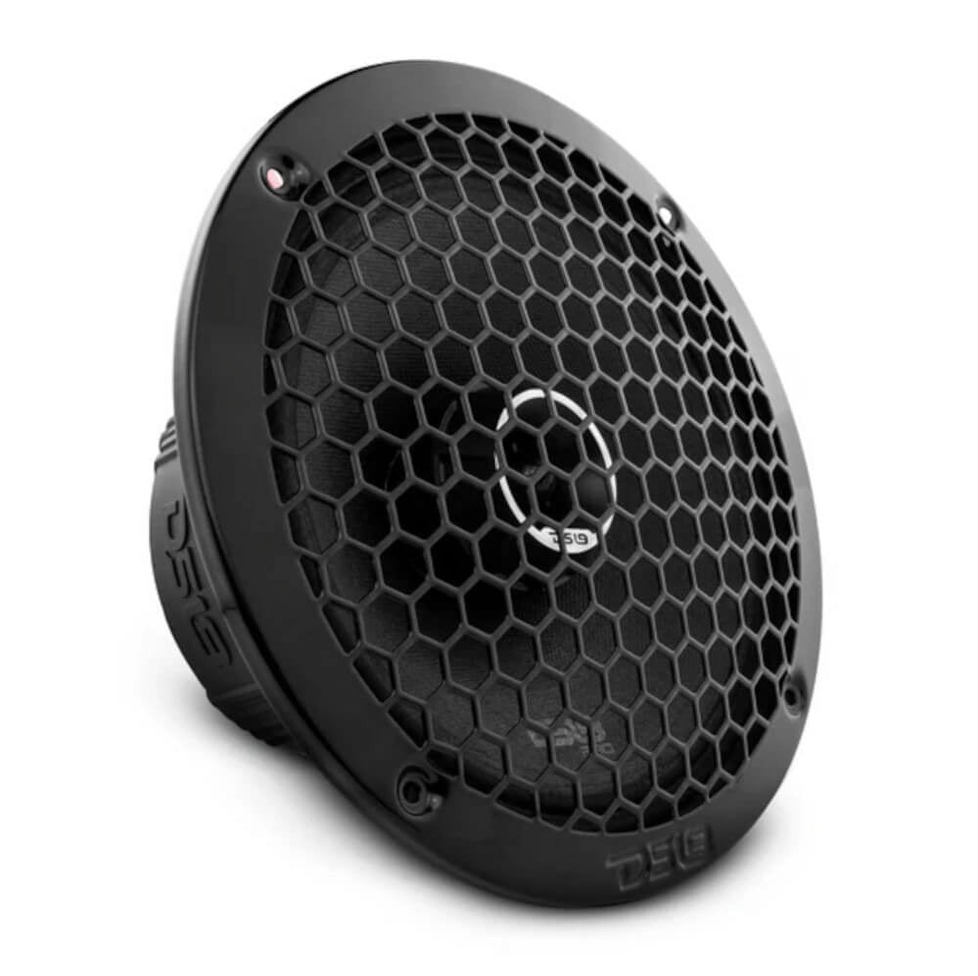 DS18 PRO-ZT6 6.5" Car Audio Mid Range Speaker w/ Tweeter - 2 Way 450 Watt MAX 4 Ohm | 1 Speaker