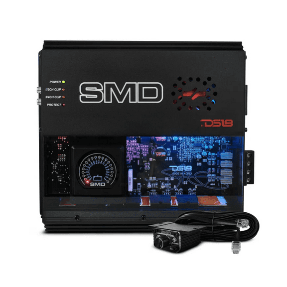 DS18 SMD-200.4AB 4-Channel 150W RMS x 4 @ 4-Ohms Class-AB Full Range Amplifier