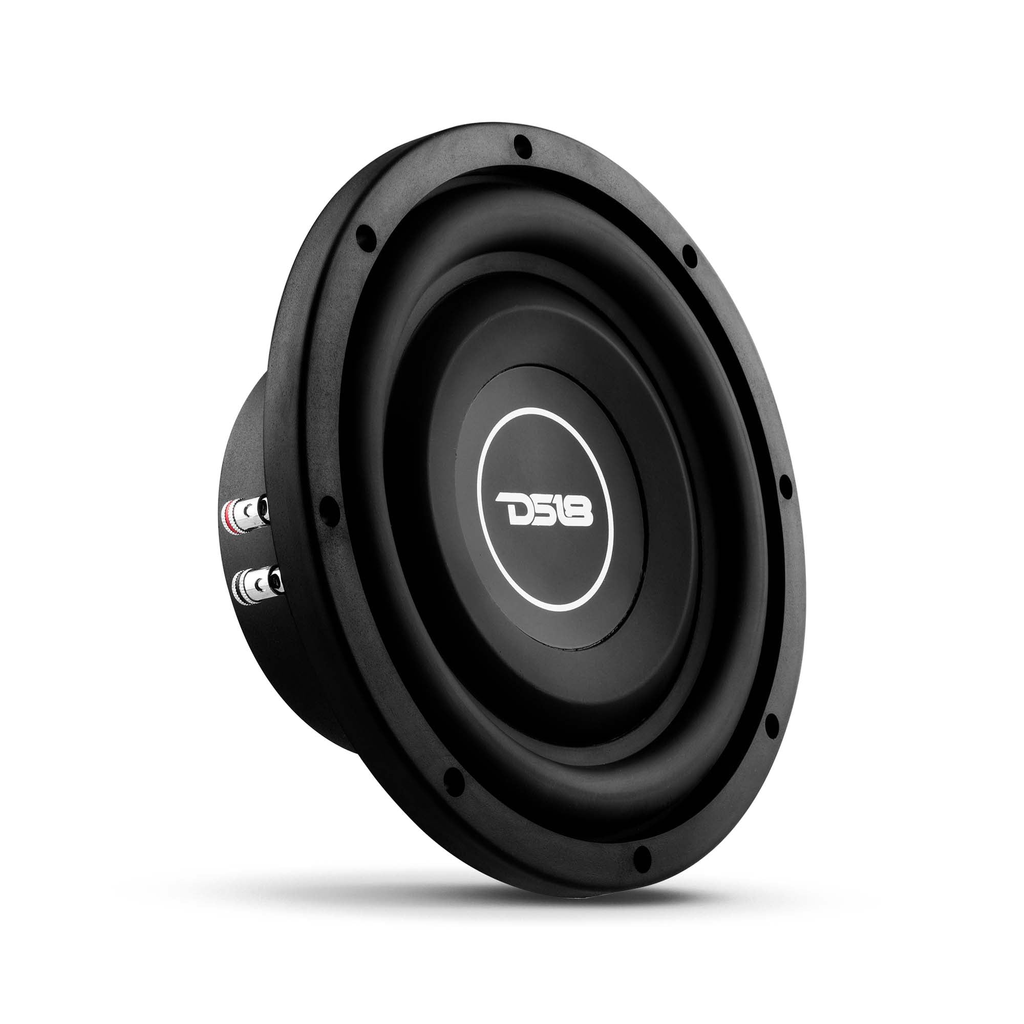 DS18 SRW8.4 8" 300 Watt 4 Ohm Single Voice Coil Shallow Subwoofer