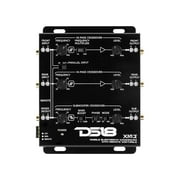 DS18 XM3 3-Way Electronic Car Audio Active Crossover w/ Remote Sub Level Control