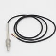 thumbnail image 1 of DS18B20 Digital Temperature Sensor G1/4 Thread Probe OD=6mm 1m PVC 3-core Wire SUS304 Stainless Steel Shell L30mm- L300mm, 1 of 2