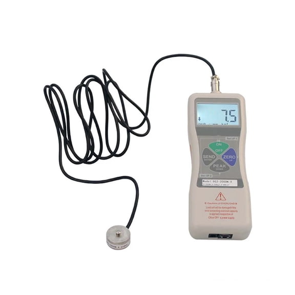 DS2-X 0-5000N High Precision Digital Display Pressure Gau External Push-pull Dynamometer Digital Push Force Meter Calibrator ,Reliable Performance