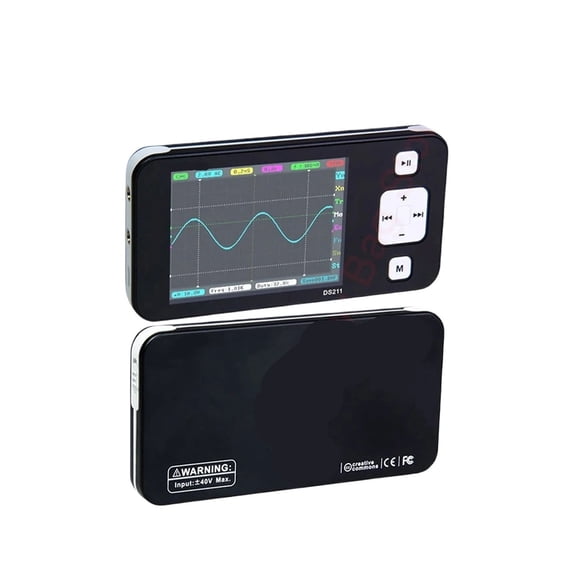 DS211 1CH Portable Digital Storage Oscilloscope Touch Screen